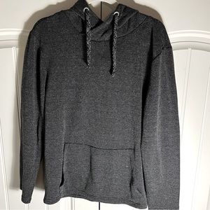 Koton Men’s Black and White Hoodie | Size Large